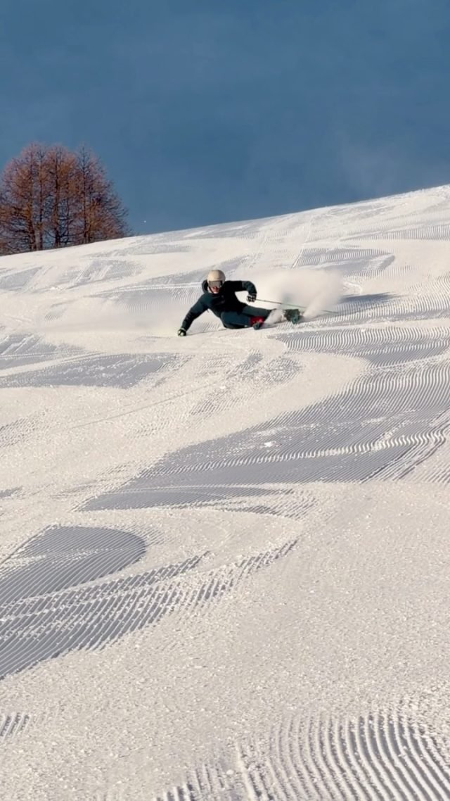 Want to ski like this? 🚀 Every clean turn is...